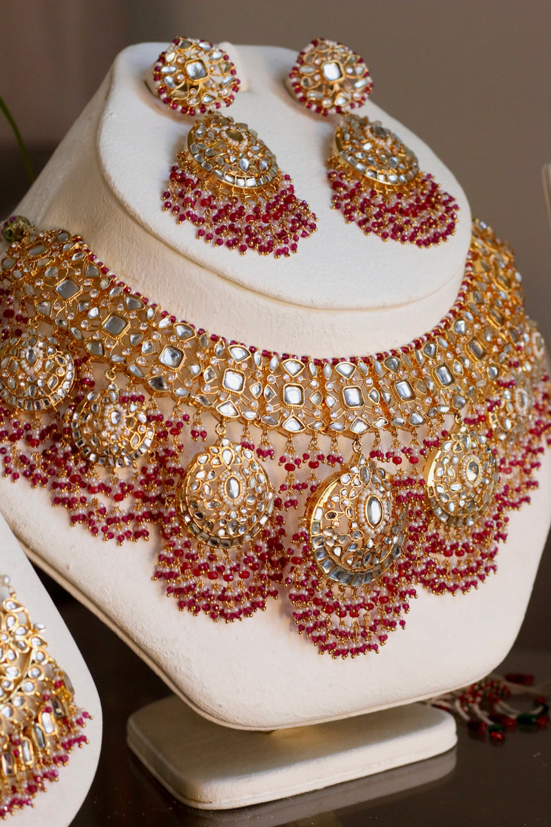 Shiza kundan button